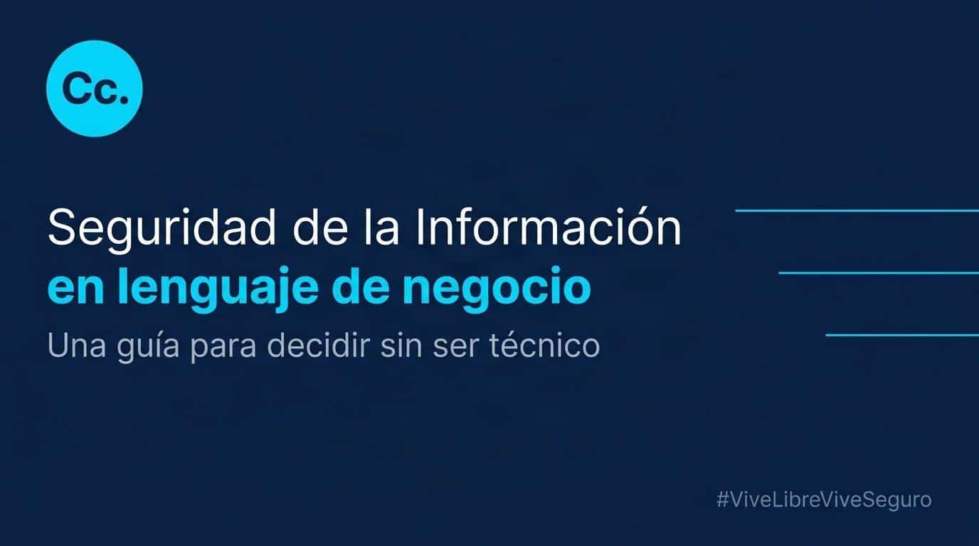 Seguridad de la Información en lenguaje de negocio